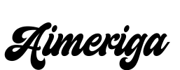 Aimeriga Font Image