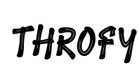 THROFY Font Image