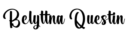 Belyttna Questin Font Image