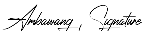 Ambawang Signature