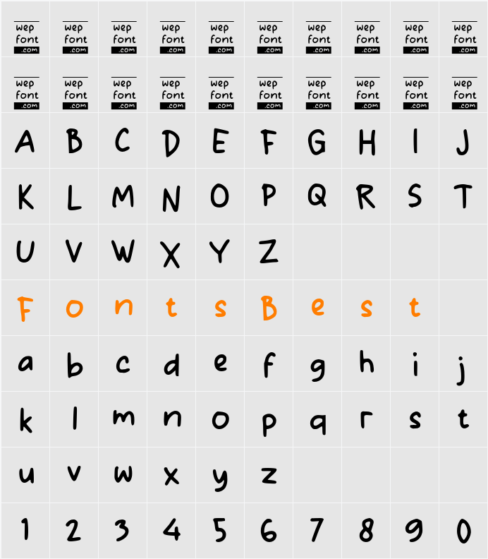 Oapik Cute Character Map