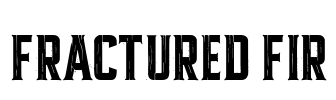 Fractured Fir Font Image