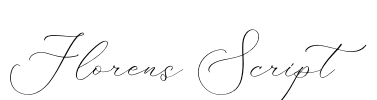 Florens Script Font Image