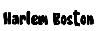 Harlem Boston Font Image
