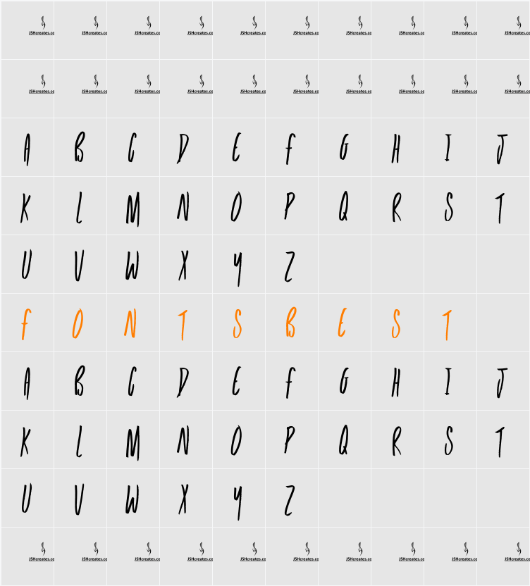 Tank Top Character Map