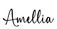 Amellia Font Image