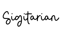 Sigitarian Font Image