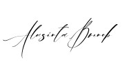 Alusinta Brenob Font Image