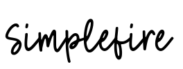Simplefire Font Image