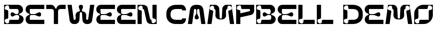 Between Campbell Demo Font Image