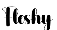 Fleshy Font Image