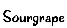 Sourgrape Font Image