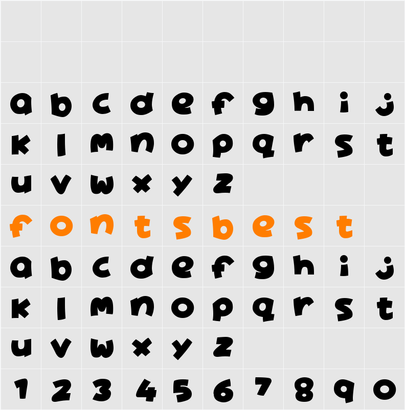 Aine Character Map