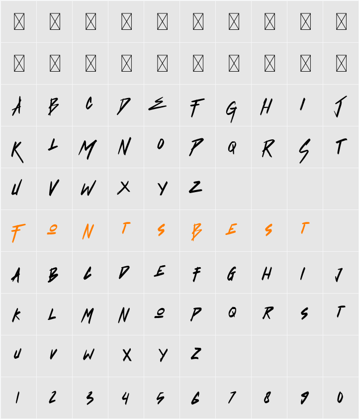 Crack Over Character Map