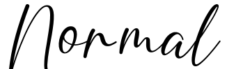 Normal Font Image