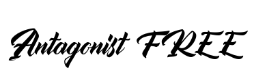 Antagonist FREE Font Image