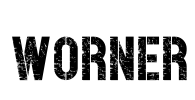 WORNER Font Image