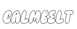 Calmbelt Font Image