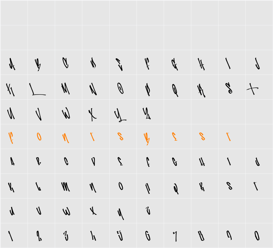 Street Wars Character Map