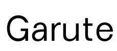 Garute Font Image