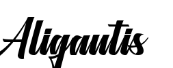 Aligantis Font Image
