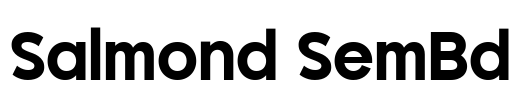 Salmond SemBd Font Image