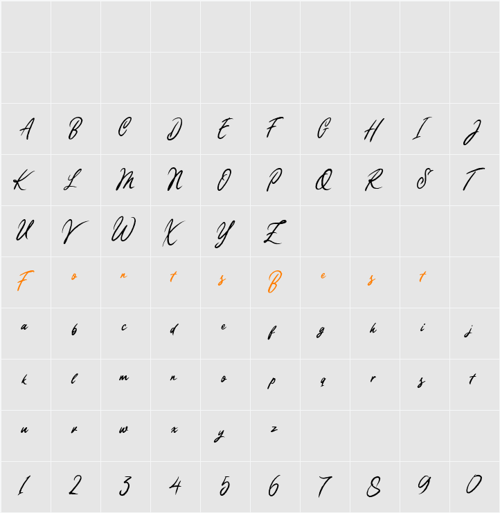 Demo Timberland Character Map