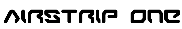 Airstrip One Font Image