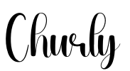 Churly Font Image
