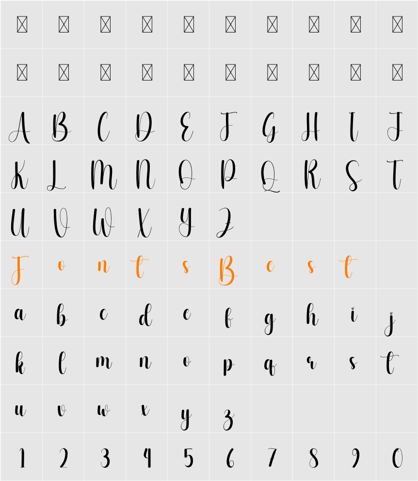 Tough Character Map