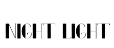 Night Light Font Image