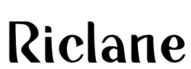 Riclane Font Image