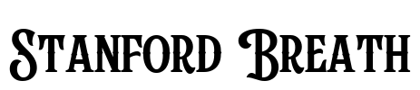 Stanford Breath Font Image