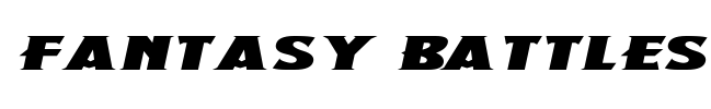 Fantasy Battles Font Image