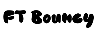 FT Bouncy Font Image