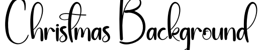 Christmas Background Font Image