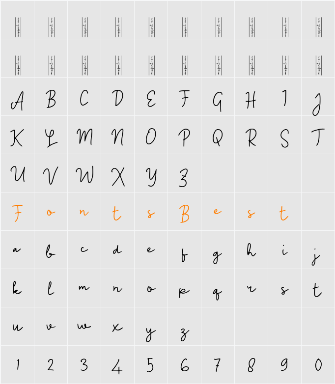 n Nemyari Character Map