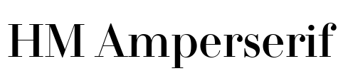 HM Amperserif