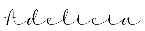 Adelicia Font Image