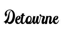 Detourne Font Image