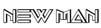 New Man Font Image
