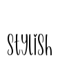 Stylish Font Image
