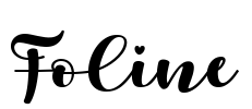 Foline Font Image