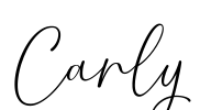 Carly Font Image