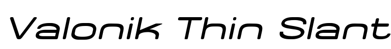 Valonik Thin Slant