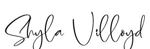 Shyla Villoyd Font Image