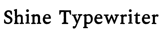 Shine Typewriter