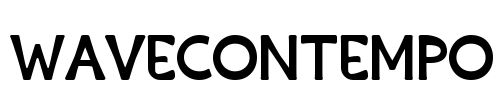WaveContempo Font Image