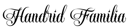 Handrid Familia Font Image