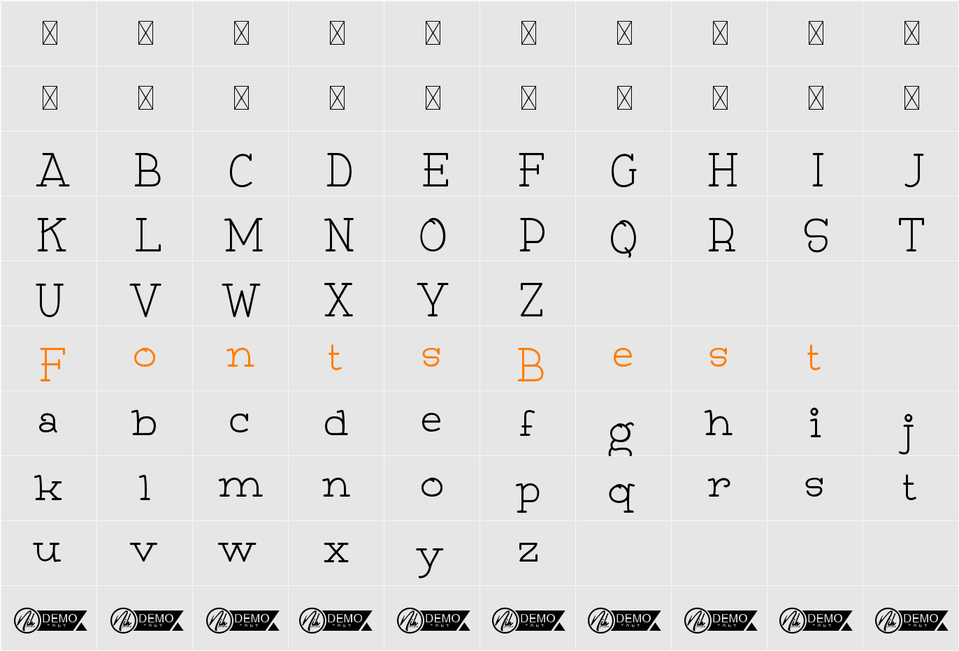 Song And Writer Demo Character Map